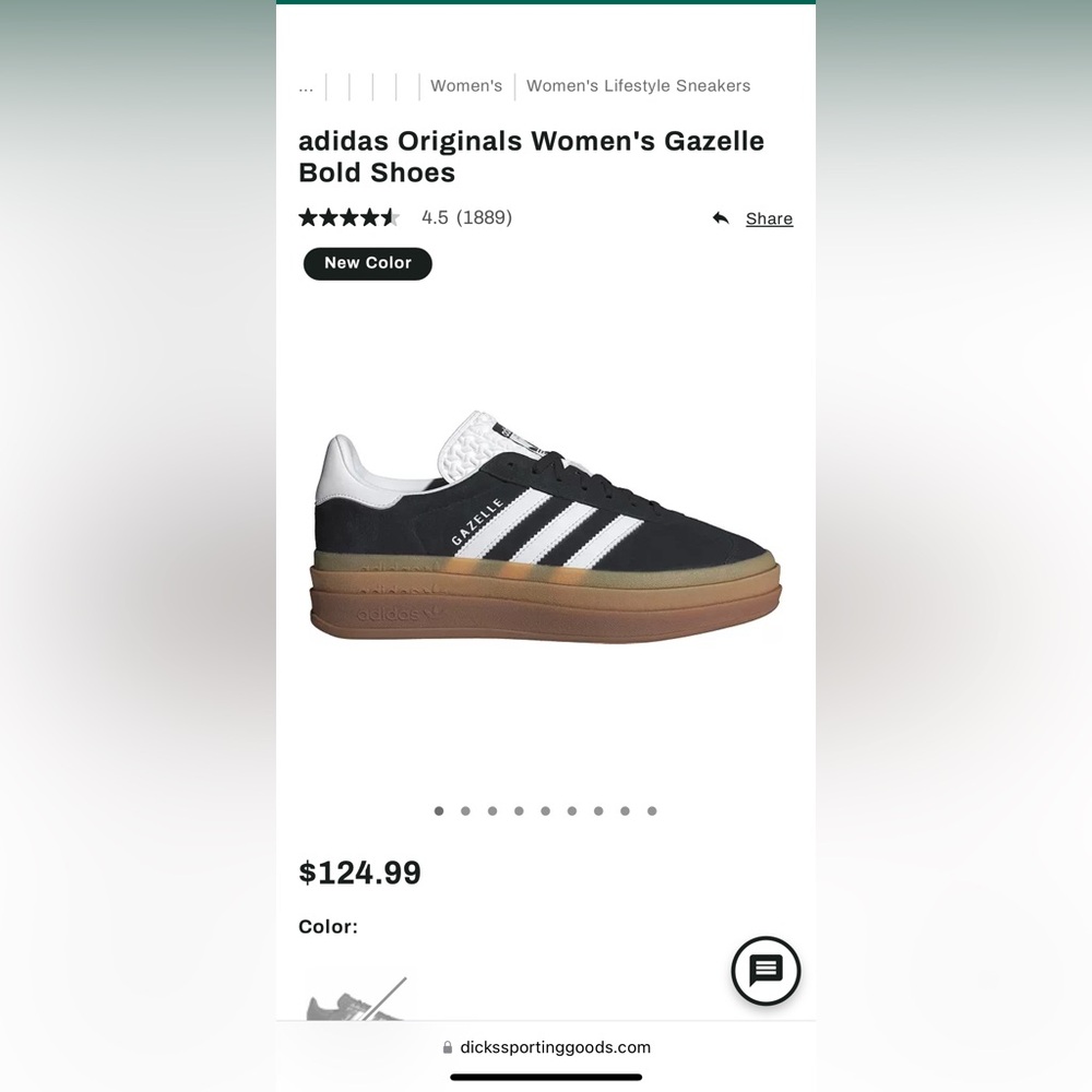 Adidas Originals Gazelle Bold Shoes